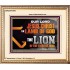 THE LION OF THE TRIBE OF JUDA CHRIST JESUS  Ultimate Inspirational Wall Art Portrait  GWCOV12993  "23x18"