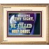 RECEIVE THY SIGHT AND BE FILLED WITH THE HOLY GHOST  Sanctuary Wall Portrait  GWCOV13056  "23x18"