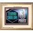 JEHOVAH SHALOM GOD OF MY PRAISE  Christian Wall Art  GWCOV13121  "23x18"