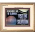 VISIT ME O LORD WITH THY SALVATION  Glass Portrait Scripture Art  GWCOV13136  "23x18"