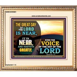 THE GREAT DAY OF THE LORD IS NEARER  Church Picture  GWCOV9561  "23x18"