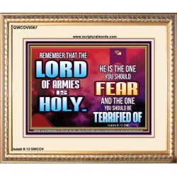 FEAR THE LORD WITH TREMBLING  Ultimate Power Portrait  GWCOV9567  "23x18"