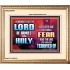FEAR THE LORD WITH TREMBLING  Ultimate Power Portrait  GWCOV9567  "23x18"