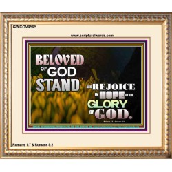 THE HOPE OF GLORY  Biblical Art Portrait  GWCOV9595  "23x18"