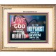 LED THE LOVE OF GOD SHED ABROAD IN OUR HEARTS  Large Portrait  GWCOV9597  