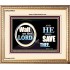 WAIT ON THE LORD AND HE SHALL SAVED THEE  Contemporary Christian Wall Art Portrait  GWCOV9920  "23x18"