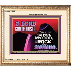 THOU ART MY FATHER MY GOD  Bible Verse Portrait  GWCOV9985  "23x18"