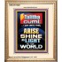 TALITHA CUMI ARISE SHINE AS LIGHT IN THE WORLD  Church Portrait  GWCOV10031  "18X23"