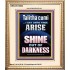 TALITHA CUMI ARISE SHINE OUT OF DARKNESS  Children Room Portrait  GWCOV10032  "18X23"