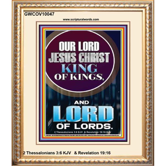 JESUS CHRIST - KING OF KINGS LORD OF LORDS   Bathroom Wall Art  GWCOV10047  