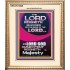 THE LORD GOD OMNIPOTENT REIGNETH IN MAJESTY  Wall Décor Prints  GWCOV10048  "18X23"