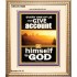 WE SHALL ALL GIVE ACCOUNT OF OUR LIFE TO GOD  Scriptural Décor Portrait  GWCOV10069  "18X23"