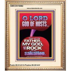 JEHOVAH THOU ART MY FATHER MY GOD  Scriptures Wall Art  GWCOV10082  "18X23"