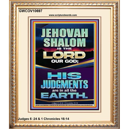 JEHOVAH SHALOM IS THE LORD OUR GOD  Christian Paintings  GWCOV10697  