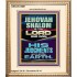 JEHOVAH SHALOM IS THE LORD OUR GOD  Christian Paintings  GWCOV10697  "18X23"