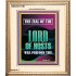 THE ZEAL OF THE LORD OF HOSTS WILL PERFORM THIS  Contemporary Christian Wall Art  GWCOV11791  "18X23"