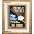 OBSERVE HIS STATUTES AND KEEP ALL HIS LAWS  Wall & Art Décor  GWCOV11812  "18X23"