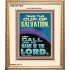 TAKE THE CUP OF SALVATION AND CALL UPON THE NAME OF THE LORD  Modern Wall Art  GWCOV11818  "18X23"