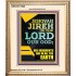JEHOVAH JIREH HIS JUDGEMENT ARE IN ALL THE EARTH  Custom Wall Décor  GWCOV11840  "18X23"