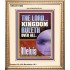 THE LORD KINGDOM RULETH OVER ALL  New Wall Décor  GWCOV11853  "18X23"