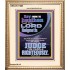 THE LORD IS A RIGHTEOUS JUDGE  Inspirational Bible Verses Portrait  GWCOV11865  "18X23"