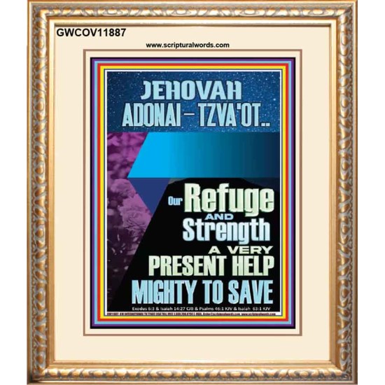 JEHOVAH ADONAI-TZVA'OT LORD OF HOSTS AND EVER PRESENT HELP  Church Picture  GWCOV11887  