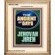 THE ANCIENT OF DAYS JEHOVAH JIREH  Unique Scriptural Picture  GWCOV11909  