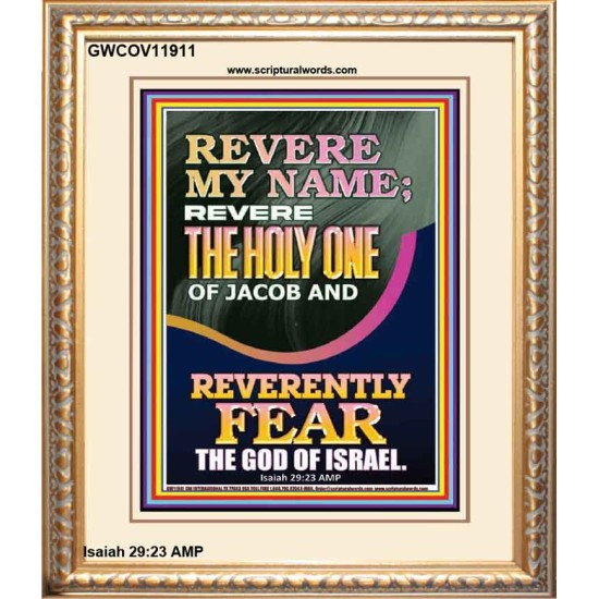 REVERE MY NAME THE HOLY ONE OF JACOB  Ultimate Power Picture  GWCOV11911  