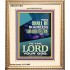 BE ABSOLUTELY TRUE TO OUR LORD JEHOVAH  Eternal Power Picture  GWCOV11913  "18X23"
