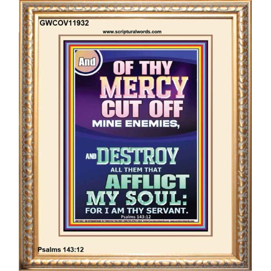 DESTROY ALL THEM THAT AFFLICT MY SOUL   Church Portrait  GWCOV11932  