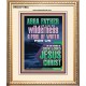 ABBA FATHER WILL MAKE THY WILDERNESS A POOL OF WATER  Ultimate Inspirational Wall Art  Portrait  GWCOV11944  