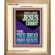 OUR LORD JESUS CHRIST THE TRUE BREAD FROM HEAVEN  Church Portrait  GWCOV11950  