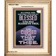 BLESSED IS HE THAT BLESSETH THEE  Encouraging Bible Verse Portrait  GWCOV11994  