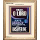 O LORD HAVE MERCY ALSO UPON ME AND ANSWER ME  Bible Verse Wall Art Portrait  GWCOV12189  