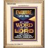 MEDITATE THE WORD OF THE LORD DAY AND NIGHT  Contemporary Christian Wall Art Portrait  GWCOV12202  "18X23"