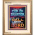 TAKE THE CUP OF SALVATION AND CALL UPON THE NAME OF THE LORD  Scripture Art Portrait  GWCOV12203  "18X23"