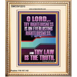 THY LAW IS THE TRUTH O LORD  Religious Wall Art   GWCOV12213  