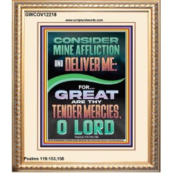 GREAT ARE THY TENDER MERCIES O LORD  Unique Scriptural Picture  GWCOV12218  "18X23"