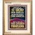 LOOK UPON THE FACE OF THINE ANOINTED O GOD  Contemporary Christian Wall Art  GWCOV12242  "18X23"