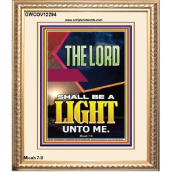BE A LIGHT UNTO ME  Bible Verse Portrait  GWCOV12294  "18X23"