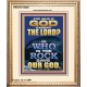 WHO IS THE ROCK SAVE OUR GOD  Art & Décor Portrait  GWCOV12348  