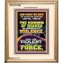 THE KINGDOM OF HEAVEN SUFFERETH VIOLENCE AND THE VIOLENT TAKE IT BY FORCE  Bible Verse Wall Art  GWCOV12389  "18X23"