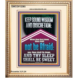 THY SLEEP SHALL BE SWEET  Printable Bible Verses to Portrait  GWCOV12393  