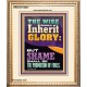 THE WISE SHALL INHERIT GLORY  Unique Scriptural Picture  GWCOV12401  