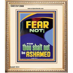 FEAR NOT FOR THOU SHALT NOT BE ASHAMED  Children Room  GWCOV12668  "18X23"