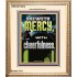 SHEWETH MERCY WITH CHEERFULNESS  Bible Verses Portrait  GWCOV13012  "18X23"