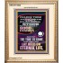 LAY A GOOD FOUNDATION FOR THYSELF AND LAY HOLD ON ETERNAL LIFE  Contemporary Christian Wall Art  GWCOV13030  "18X23"