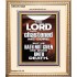THE LORD HAS NOT GIVEN ME OVER UNTO DEATH  Contemporary Christian Wall Art  GWCOV13045  "18X23"