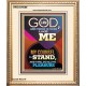 MY COUNSEL SHALL STAND  Ultimate Inspirational Wall Art Portrait  GWCOV9386  