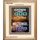 KNOWN UNTO GOD ARE ALL HIS WORKS  Unique Power Bible Portrait  GWCOV9388  